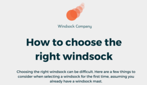 Read more about the article How to choose the right windsock